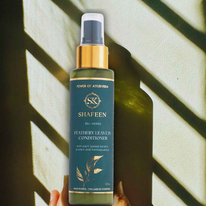 Feathery Leave-In Conditioner – 80+ Herbs + Triple Protein Bond Complex