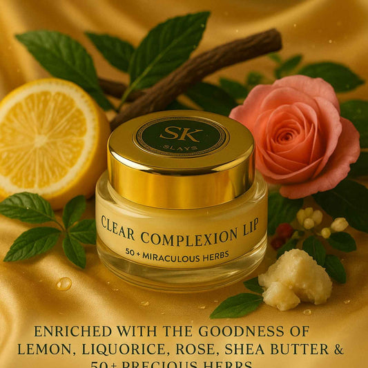 Clear Complexion Ayurvedic Lip Lightening Lipmask - 50+ herbs