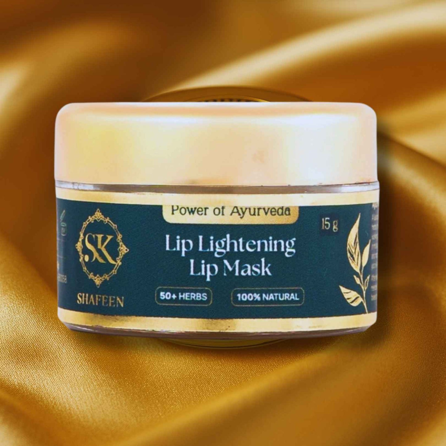 Clear Complexion Ayurvedic Lip Lightening Lipmask - 50+ herbs