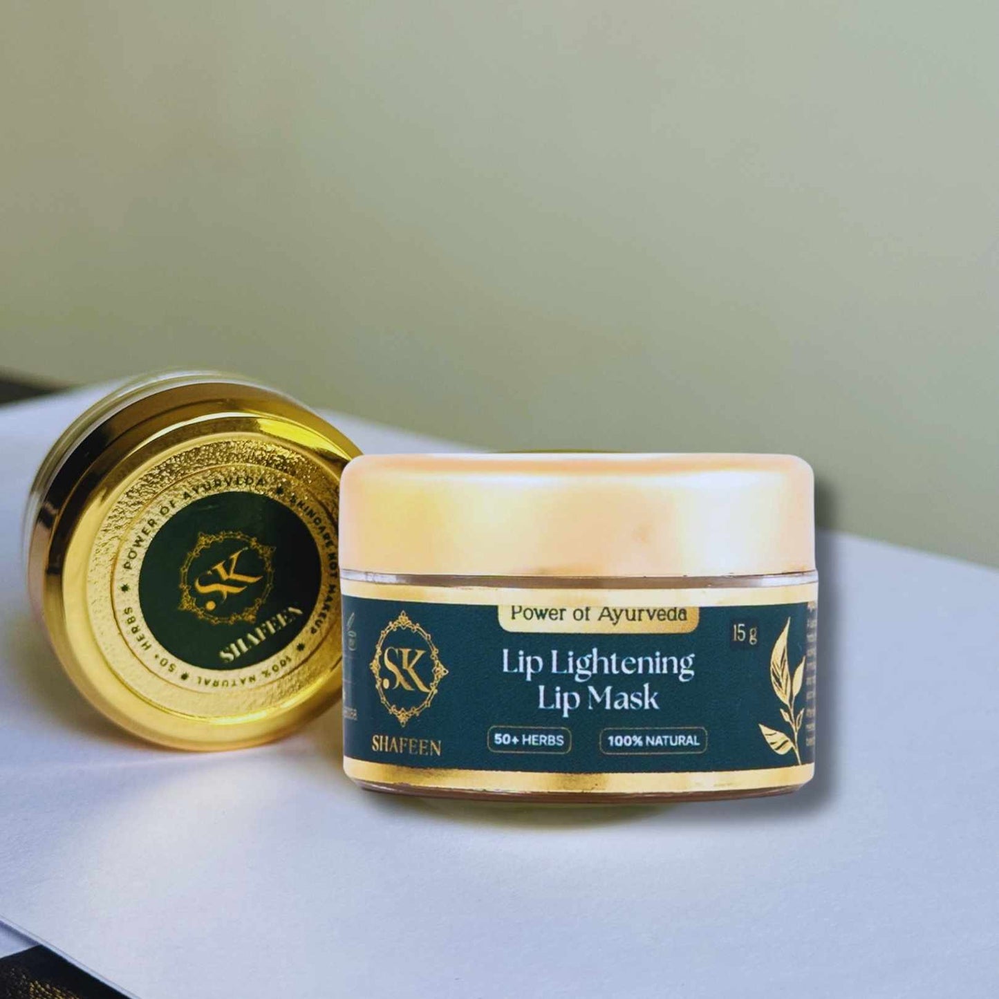 Clear Complexion Ayurvedic Lip Lightening Lipmask - 50+ herbs