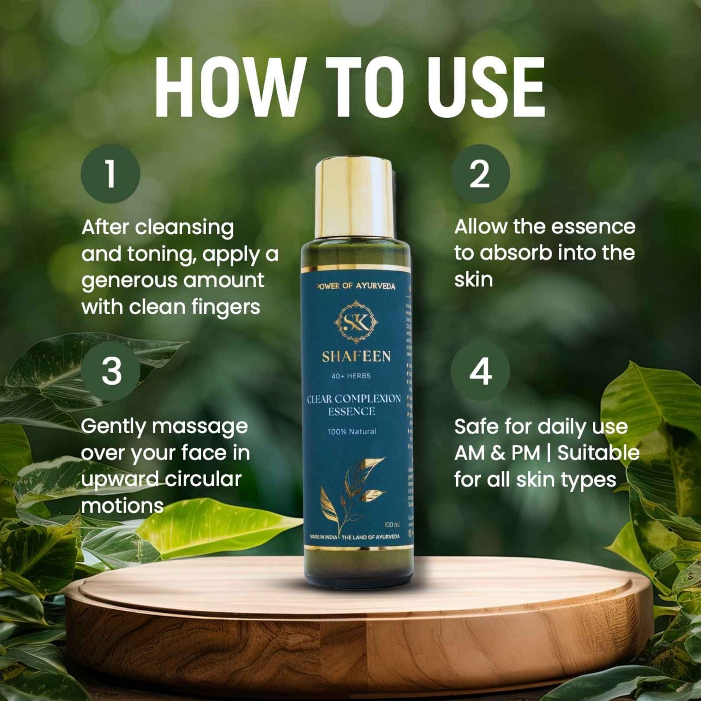 Clear Complexion Essence – 40+ Herbs (Copy)