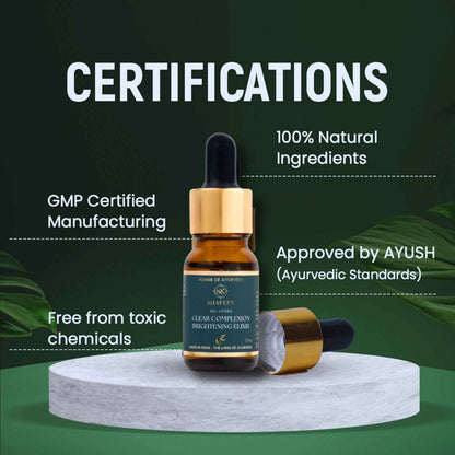 Clear Complexion Brightening Elixir – Powered by 50+ Ayurvedic Herbs