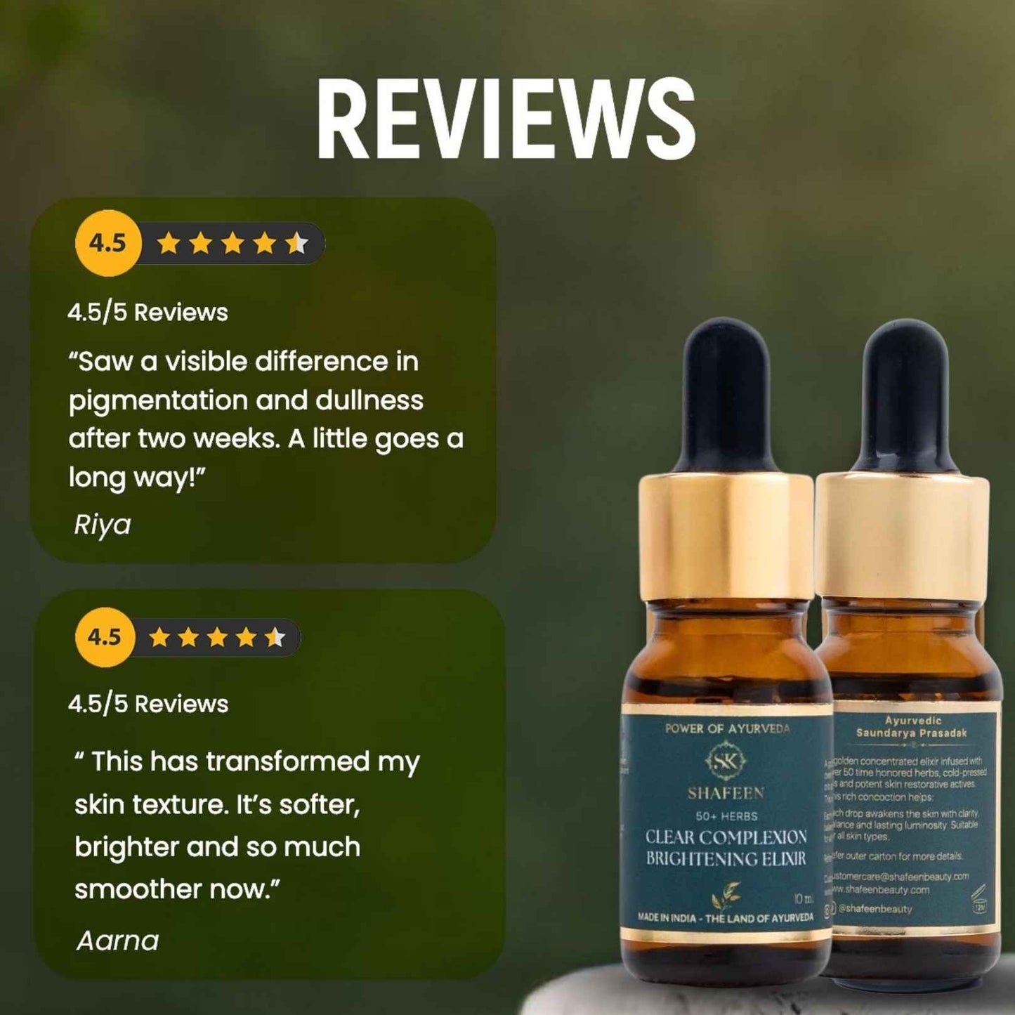 Clear Complexion Brightening Elixir – Powered by 50+ Ayurvedic Herbs