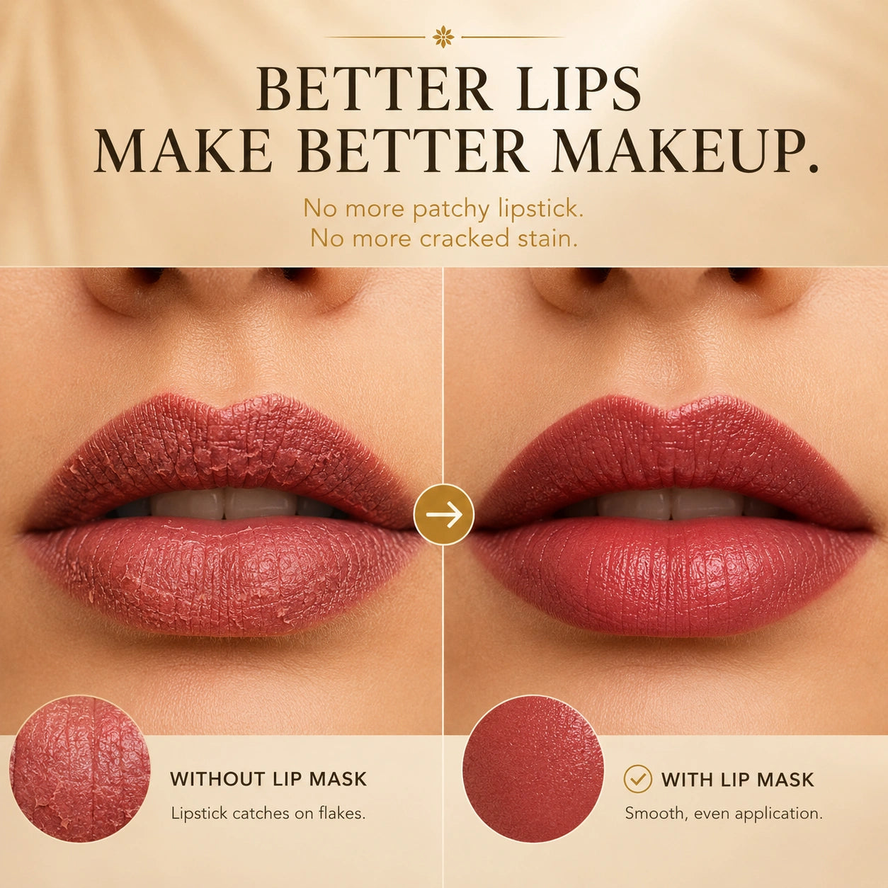 Clear Complexion Ayurvedic Lip Lightening Lipmask - 50+ herbs