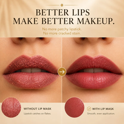 Clear Complexion Ayurvedic Lip Lightening Lipmask - 50+ herbs