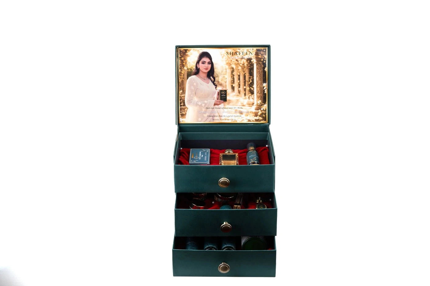 Aura Veda Trunk - The Flawless Bride Ritual Box by Shafeen Beauty