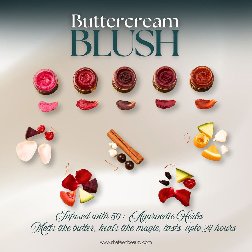 Buttercream Blush – Infused with 50+ Ayurvedic Herbs - skshafeen - skshafeen