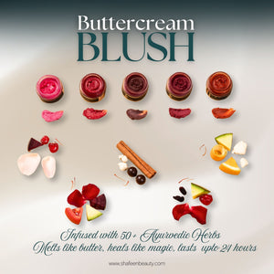 Buttercream Blush – Infused with 50+ Ayurvedic Herbs - skshafeen - skshafeen