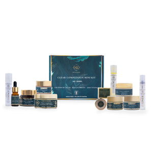 CLEAR COMPLEXION 15 - DAY CHALLENGE - Ayurvedic 50+ Herbs Ritual for Real, Visible Skin Transformation - skshafeen - skshafeen