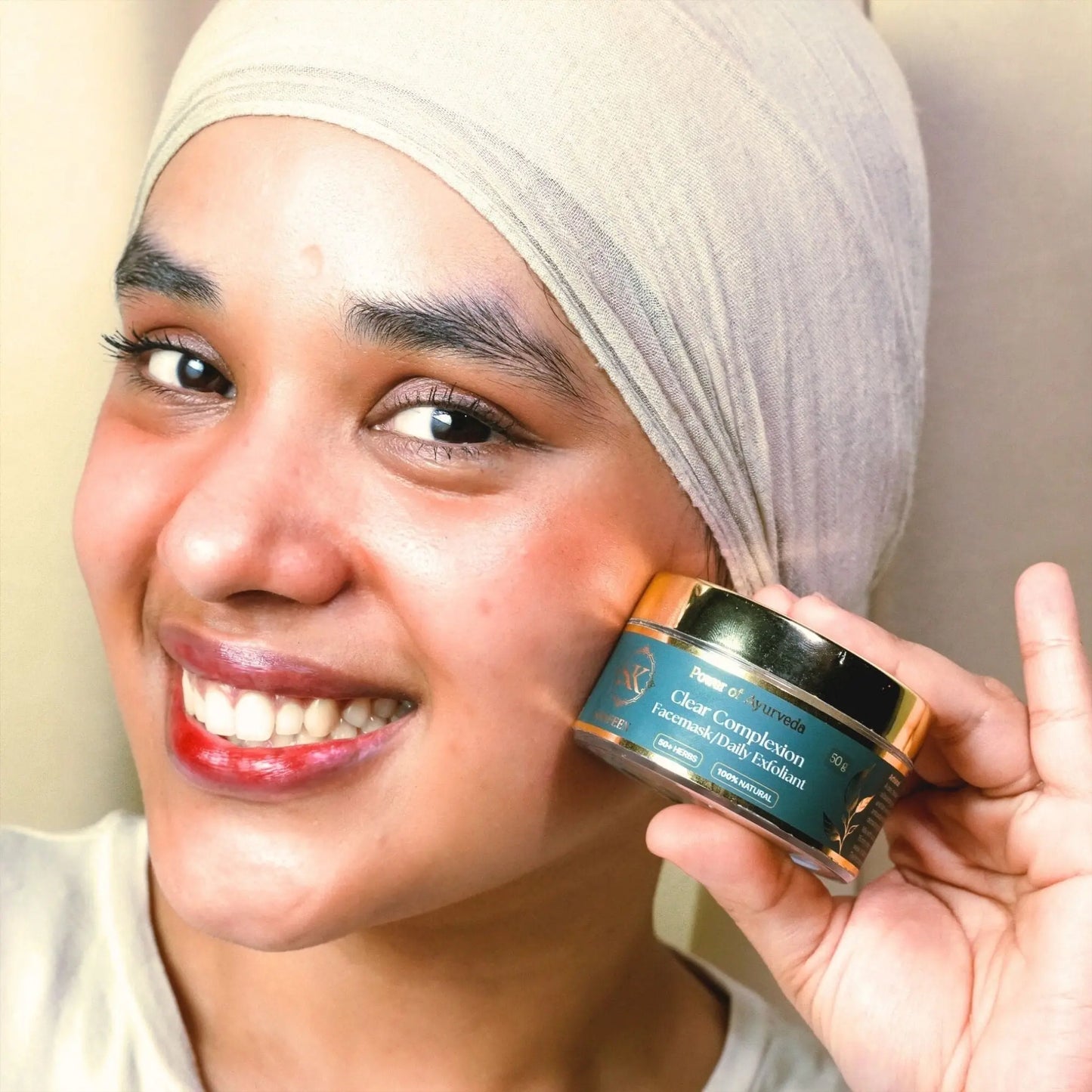 Clear Complexion Ayurvedic Face Mask – 50+ Herbal Alchemy for Glowing Skin
