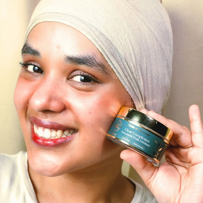 Clear Complexion Ayurvedic Face Mask – 50+ Herbal Alchemy for Glowing Skin