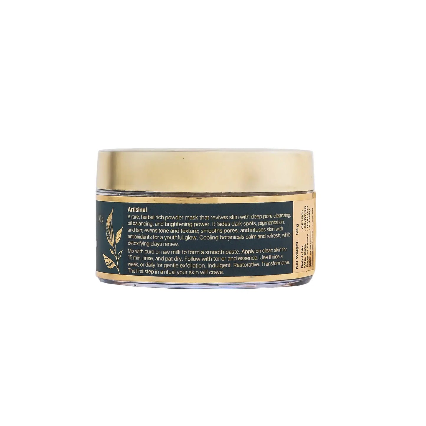 Clear Complexion Ayurvedic Face Mask – 50+ Herbal Alchemy for Glowing Skin