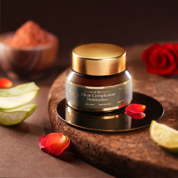 Clear Complexion Moisturizer – 50+ Herbs Ayurvedic Radiance Cream - skshafeen - skshafeen