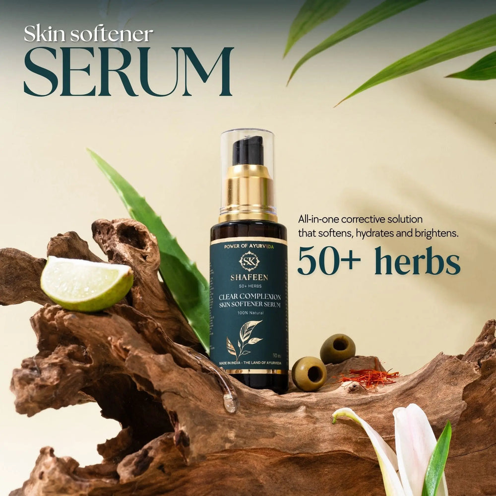 Clear Complexion Skin Softener Serum - 50+ herbs infused