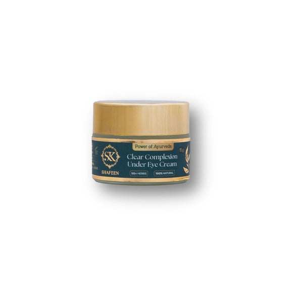 Clear Complexion Under Eye Cream powered by 50+ Ayurvedic Herbs - skshafeen - skshafeen