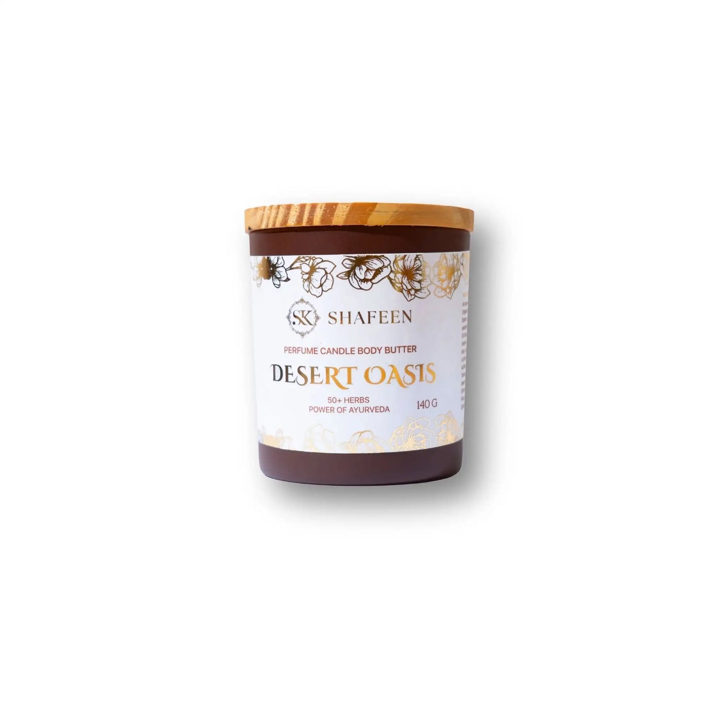 Desert Oasis Ayurvedic Candle Body Butter – 50+ Herbs