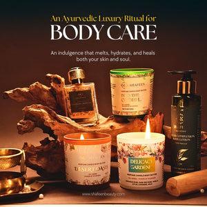Desert Oasis Ayurvedic Candle Body Butter – 50+ Herbs - skshafeen - skshafeen