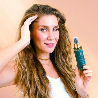Feathery Leave-In Conditioner – 80+ Herbs + Triple Protein Bond Complex