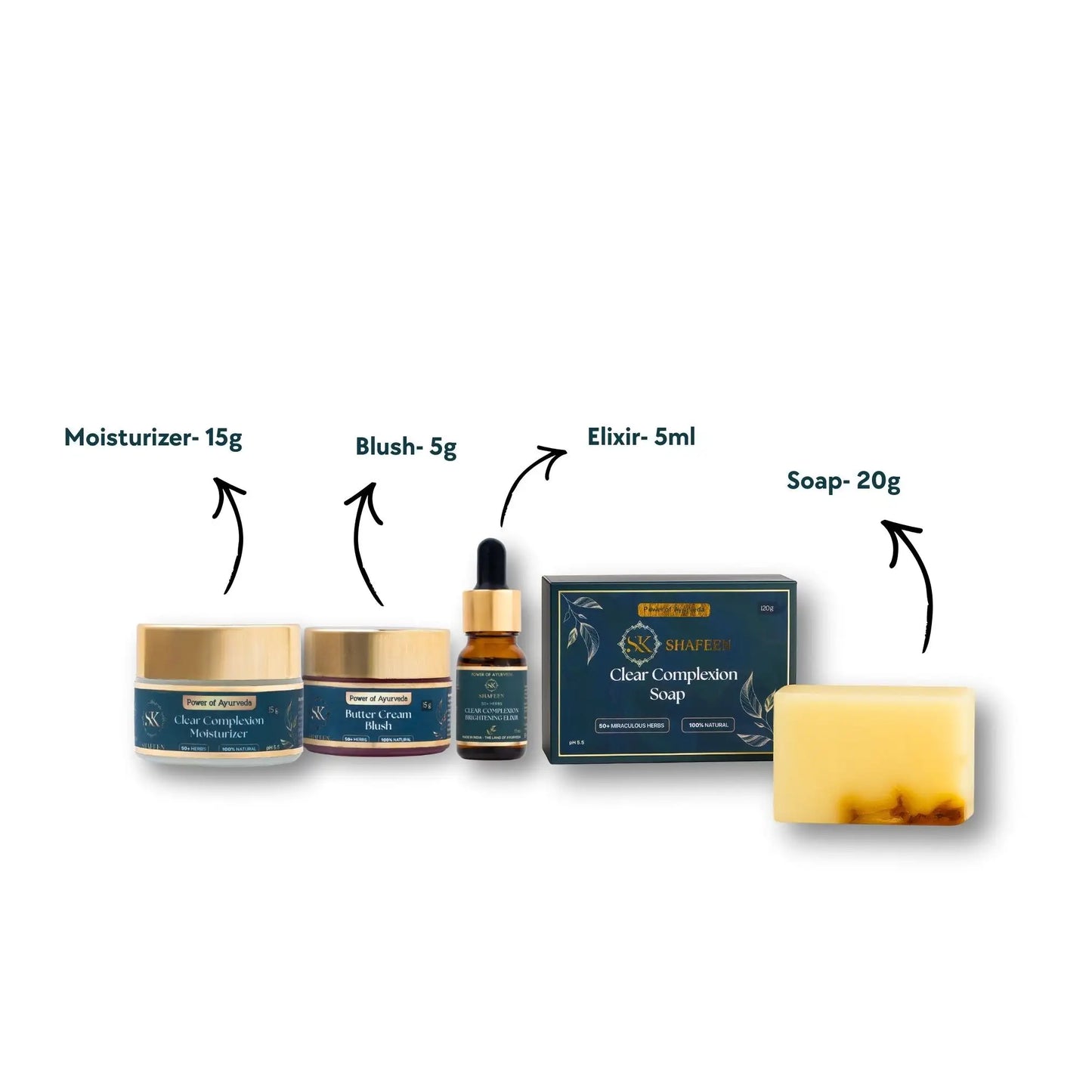 Glow Combo 65% off - Top Best-seller Infused with 50 + Ayurvedic Herbs