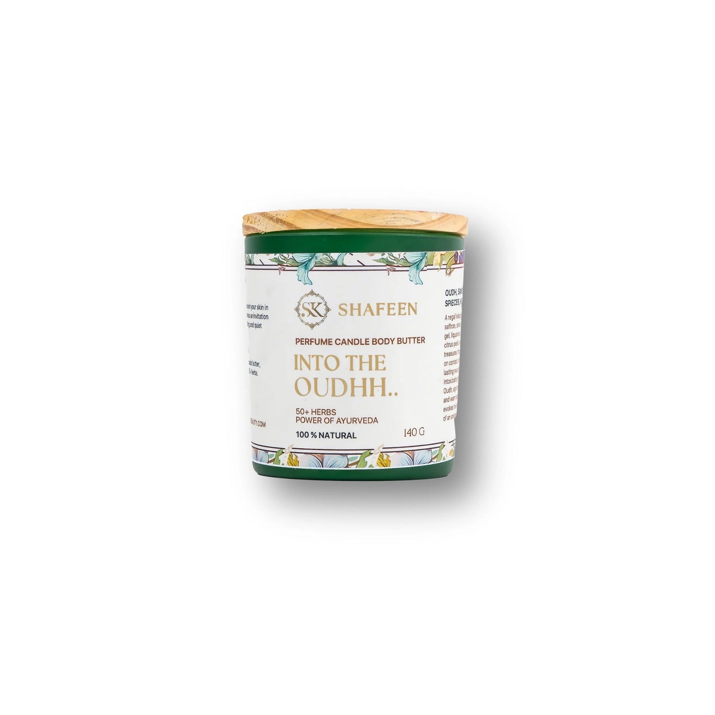 Perfume Candle Body Butter – Into The Oudh (50+ Ayurvedic Herbs)
