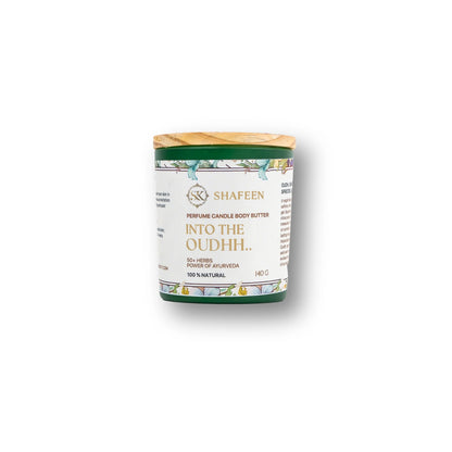 Perfume Candle Body Butter – Into The Oudh (50+ Ayurvedic Herbs)