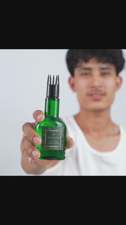 All-In-One Hair Oil: 80 Potent Ayurvedic Herbs | Shafeen