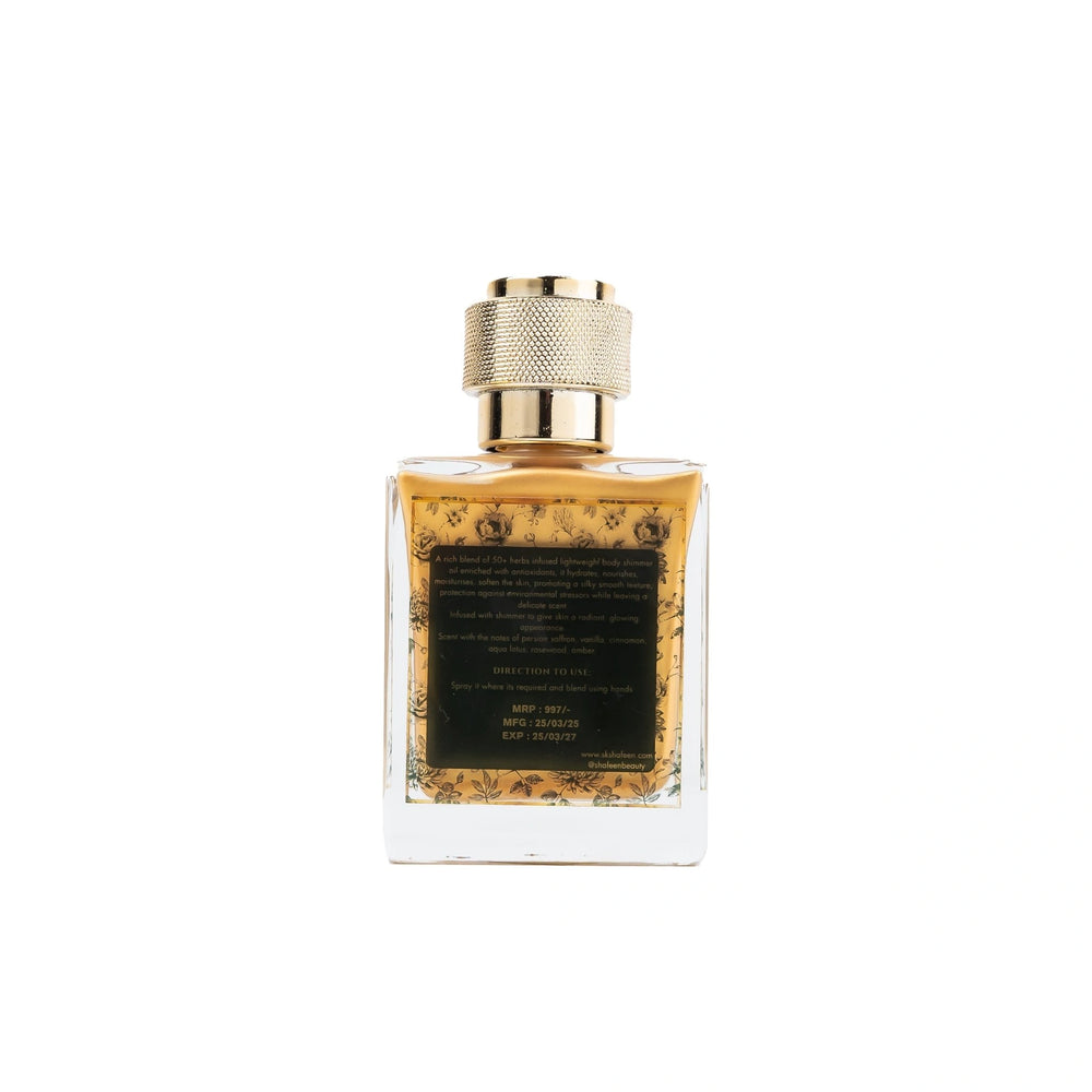 Sparkling Body Oil – Infused with 50+ Ayurvedic Herbs